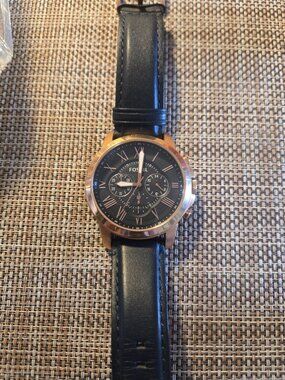 Large Fossil watch
